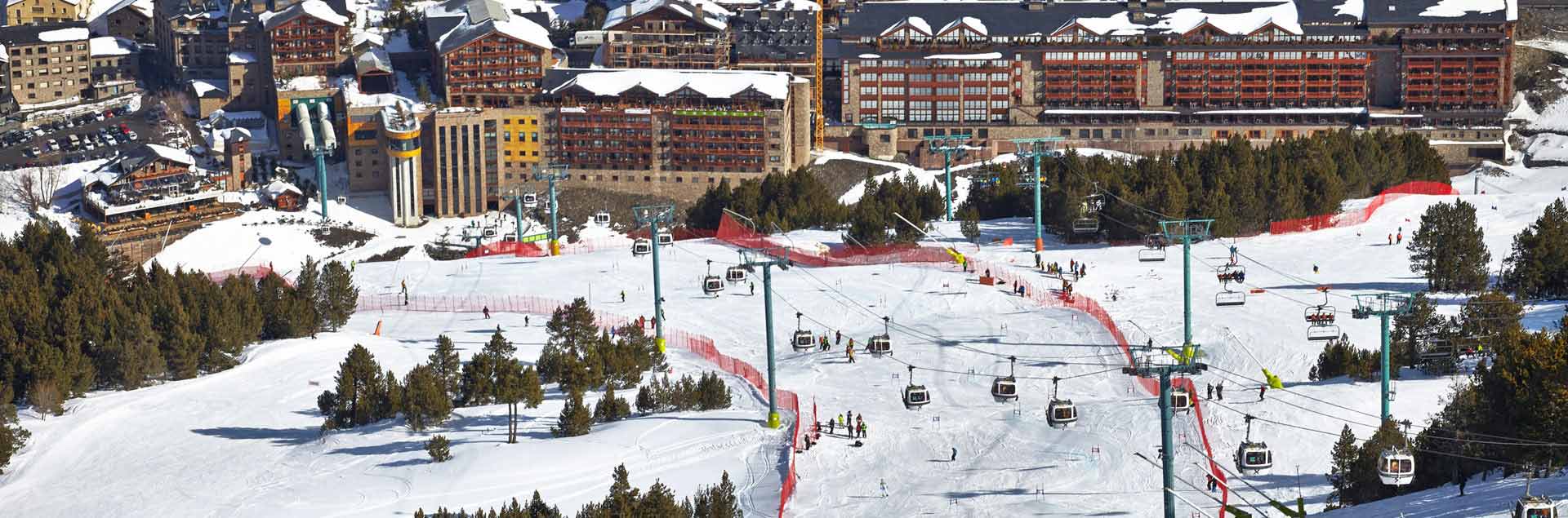 Hôtel pour les skieurs au pied de Grandvalira Soldeu