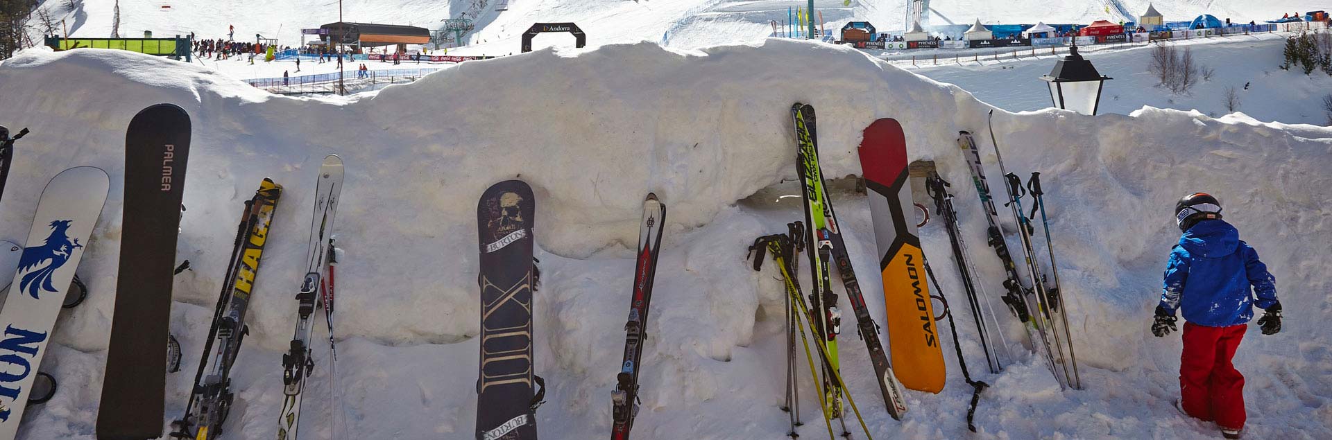 Hôtel de 4 étoile avec casiers por skis à Soldeu